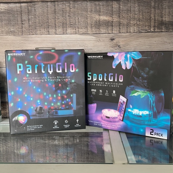 ❤️NEW!!!❤️Merkury Inn. Bundled PartyGlo & Spotglo - Picture 10 of 10